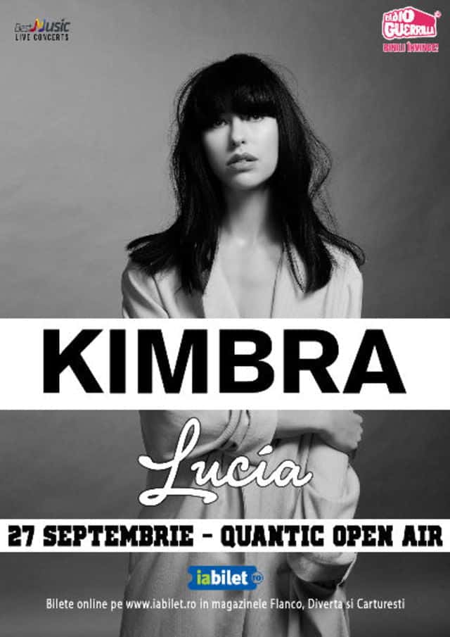 KIMBRA in premiera la Bucuresti, pop, blues and jazz intr-u concert intim