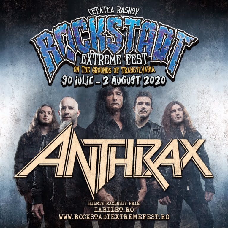 Anthrax la Rockstadt Extreme Fest 2020