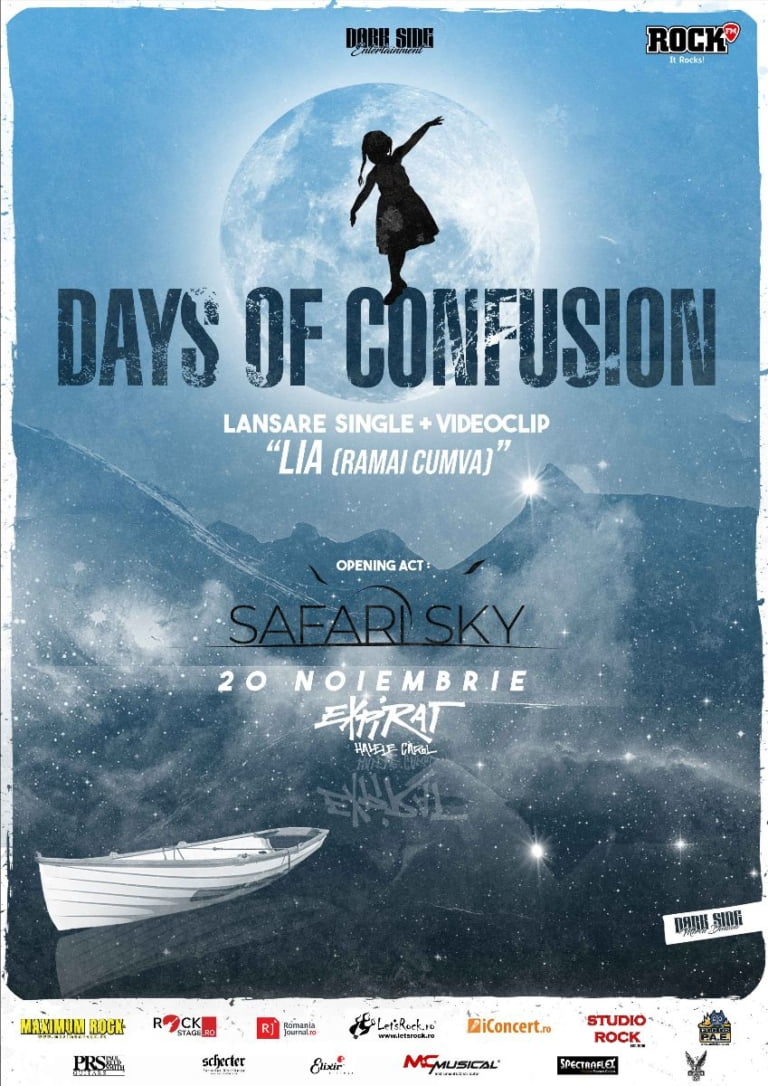 TEASER LANSARE VIDEO NOU SINGLE DAYS OF CONFUSION “LIA (RAMAI CUMVA)” – CONCERT, ASTAZI, IN EXPIRAT