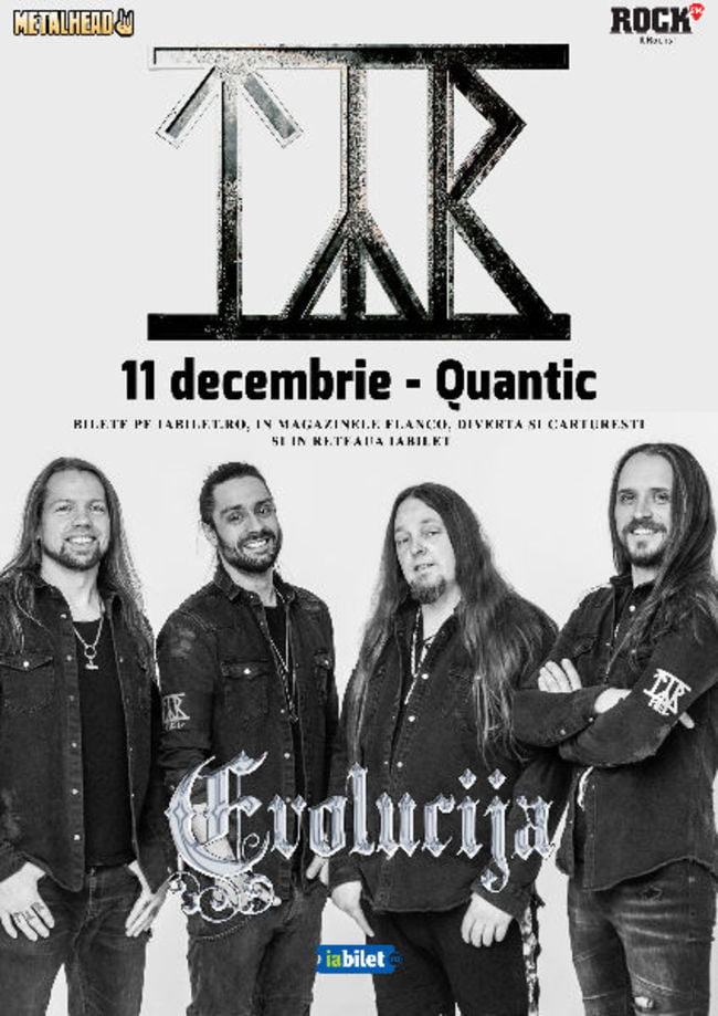 TYR in concert la Quantic Club pe 11 Decembrie