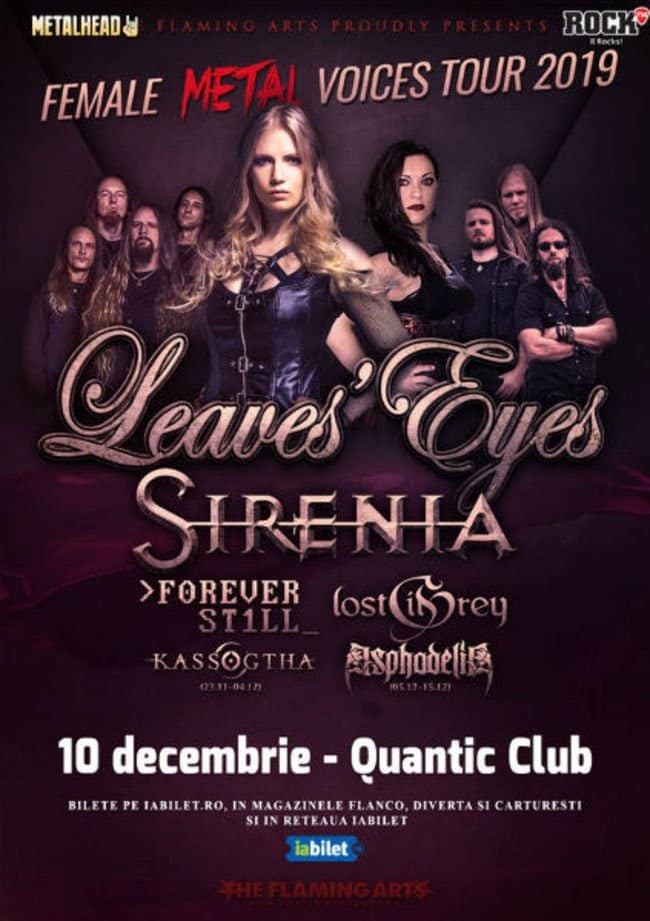 The Female Metal Voices Tour la Bucuresti: Program si Reguli de Acces