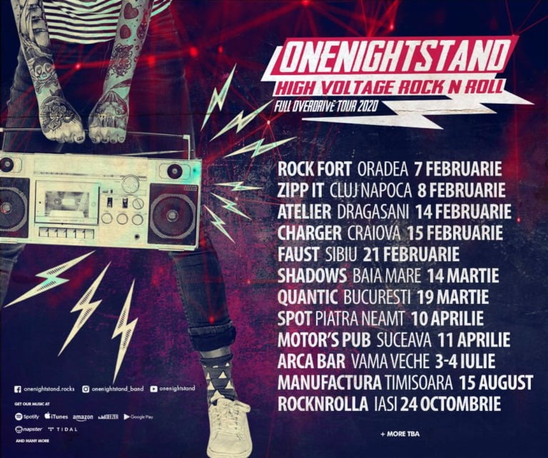 Onenightstand pleaca in turneu!