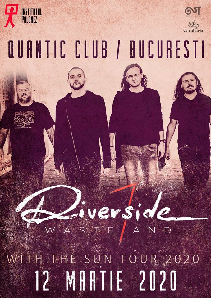 Mesaj video MARIUSZ DUDA, RIVERSIDE: va rugam, veniti, va fi frumos! Celebra formatie poloneza va concerta pe 12 martie in club Quantic din Bucuresti!