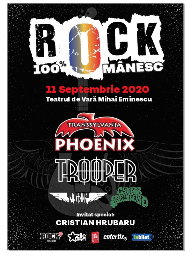 Program concert Rock 100% Romanesc