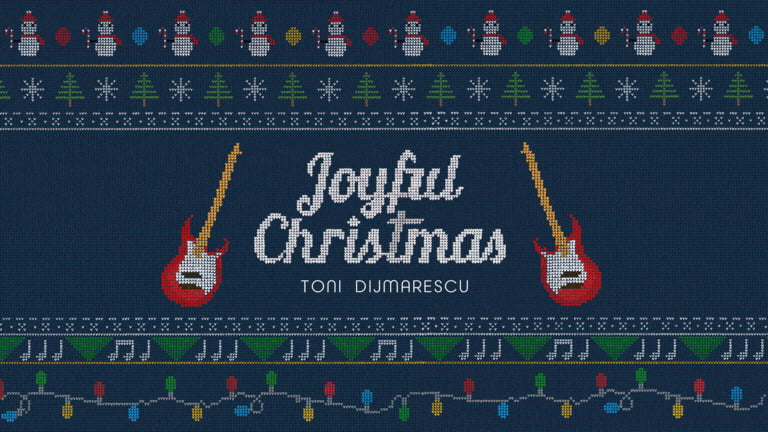 Toni Dijmarescu a lansat un clip animat pentru piesa “Joyful Christmas”