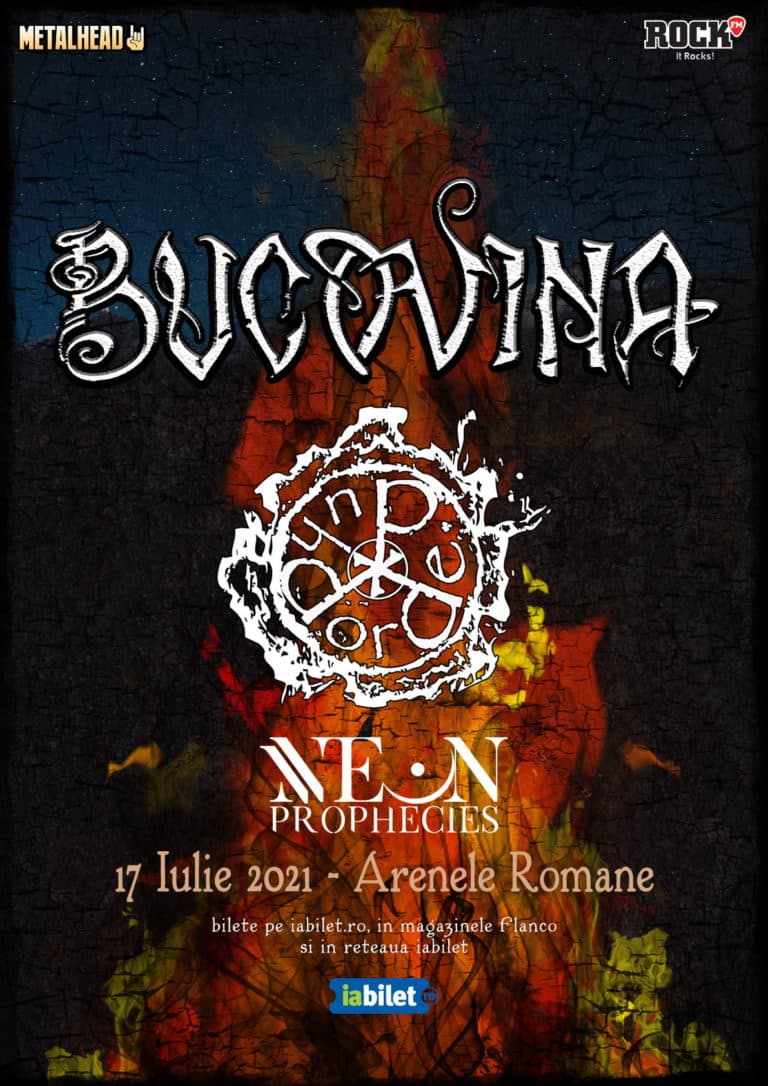 Neon Prophecies deschid concertul Bucovina si Dordeduh de la Arenele Romane