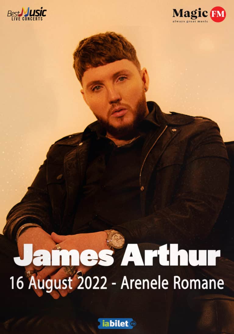 James Arthur in concert la Bucuresti