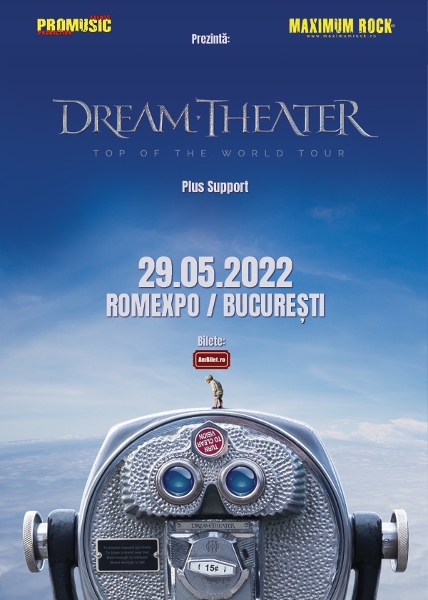 S-au pus în vânzare biletele pentru concertul Dream Theater de la București