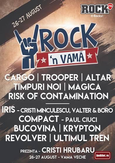 Rock’n Vamă, 26 – 27 august 2022