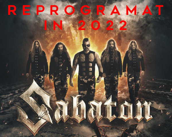 Concertul Sabaton se reprogrameaza pentru 2022