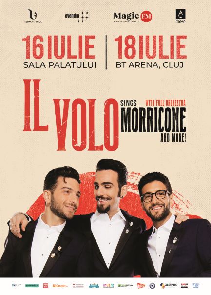 IL VOLO ADUCE MUZICA LUI ENNIO MORRICONE ÎN CONCERTELE DE LA BUCUREȘTI ȘI CLUJ-NAPOCA