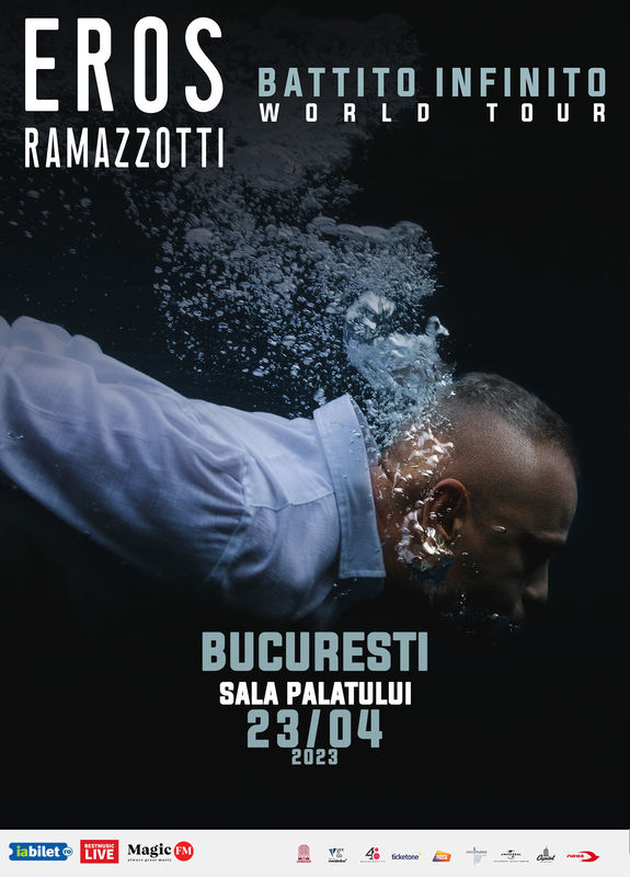 Eros Ramazzotti in concert la Bucuresti