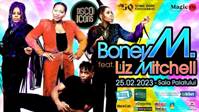 REGULI DE ACCES ŞI CONDUITĂ CONCERT BONEY M. FEAT LIZ MITCHELL Spectacolul nu va avea pauză. Doar muzică, dans şi bucurie!