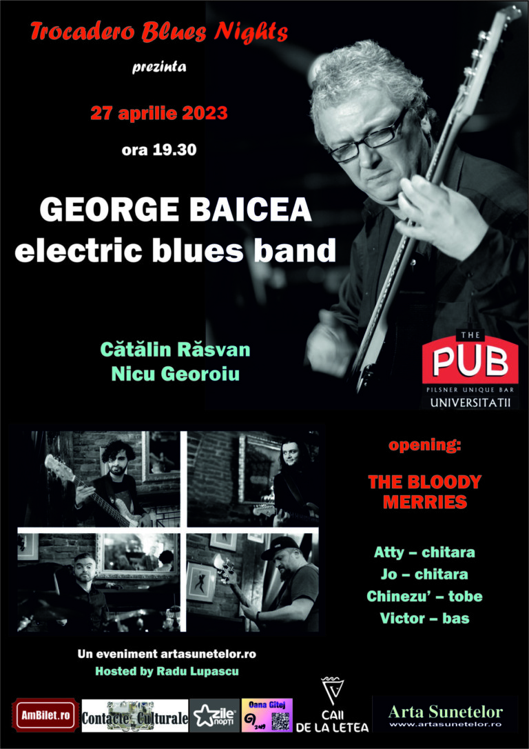 Trocadero Blues Nights prezintă George Baicea Electric Blues Band