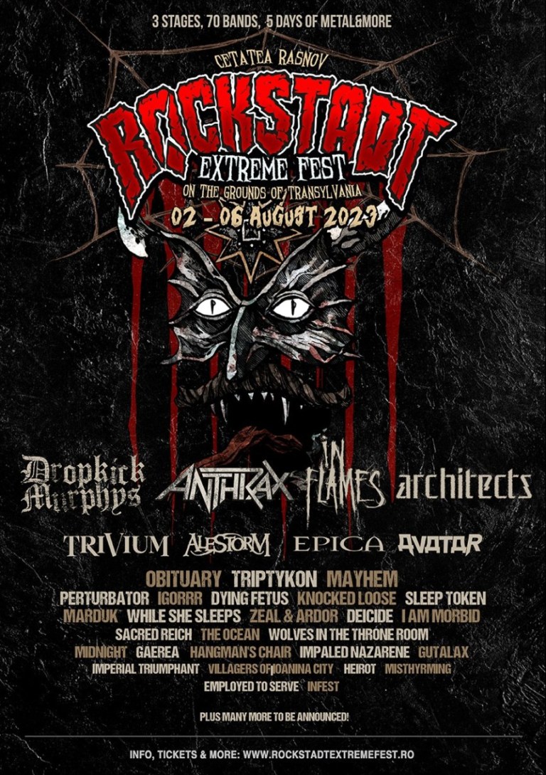 PRIMII HEADLINE-ERI LA ROCKSTADT EXTREME FEST 2023