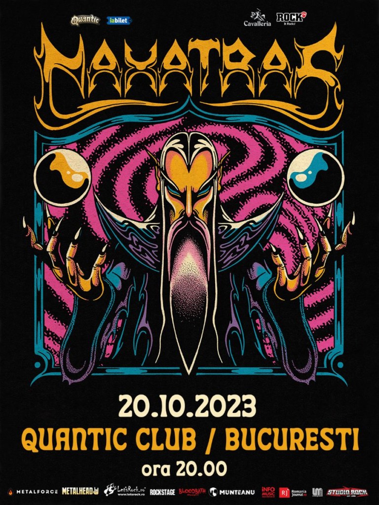 SoundArt prezinta, live, NAXATRAS din Grecia Concertul va avea loc in Quantic Club in luna octombrie 2023!