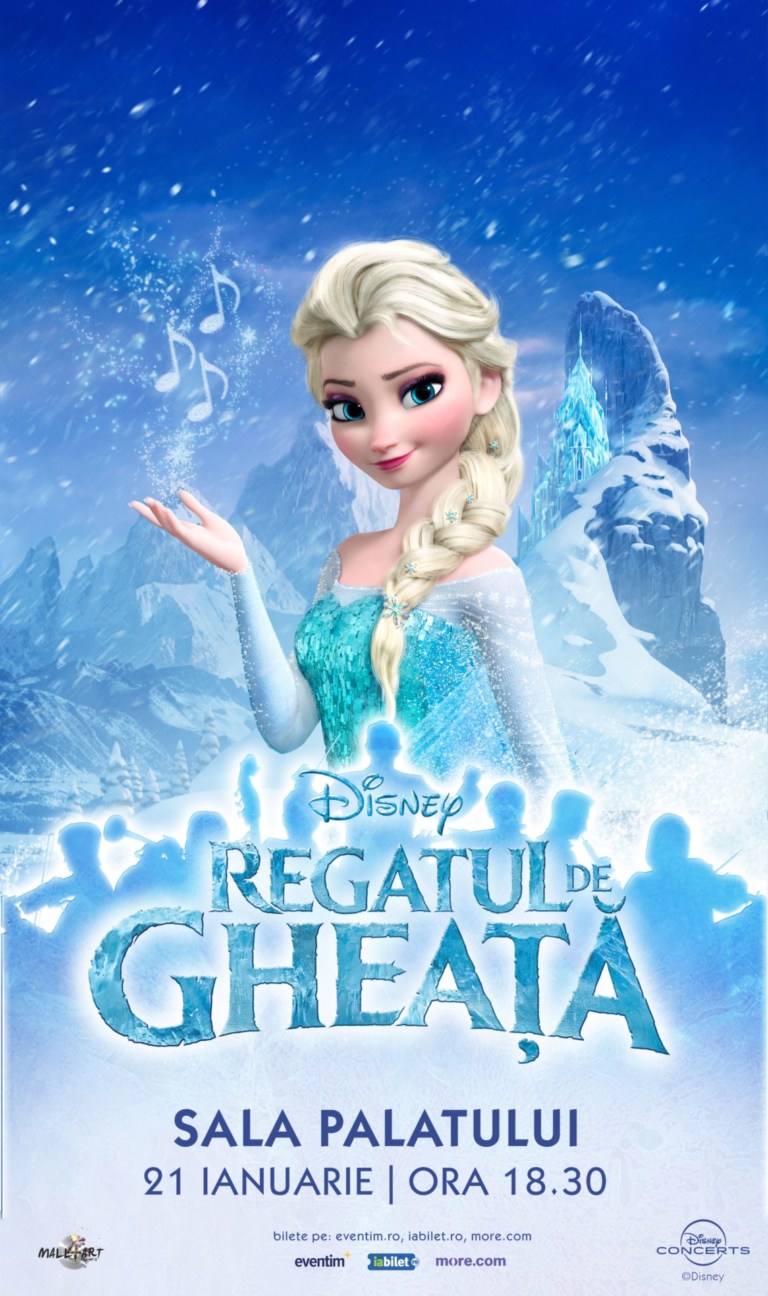 10 ani de FROZEN – spectacol aniversar Disney – pe 21 ianuarie la Sala Palatului