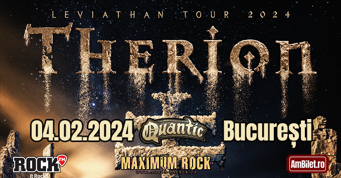 Therion revin în România în cadrul LEVIATHAN TOUR 2024