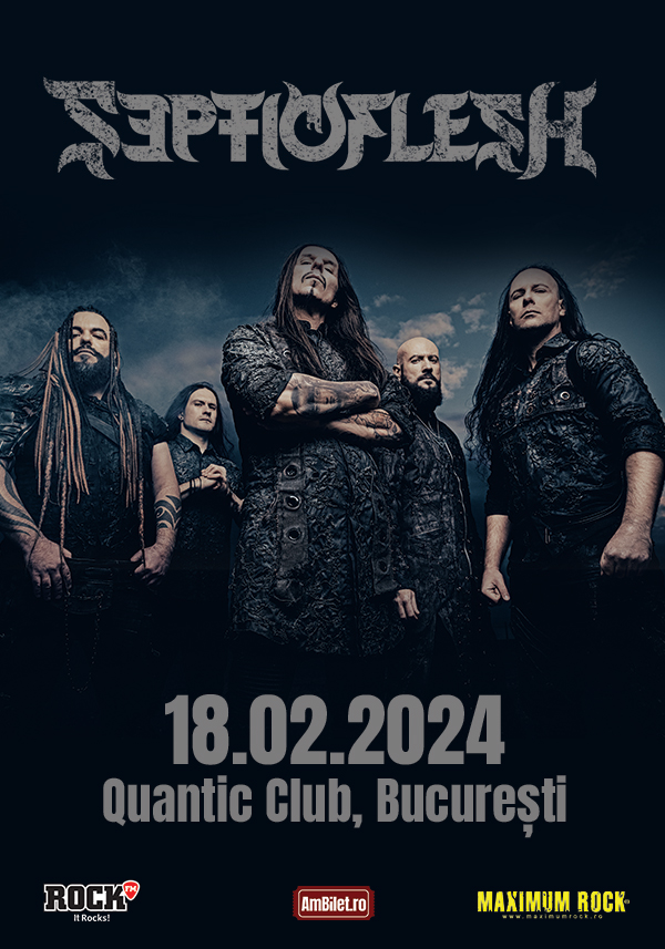 Septicflesh revine la București în 2024