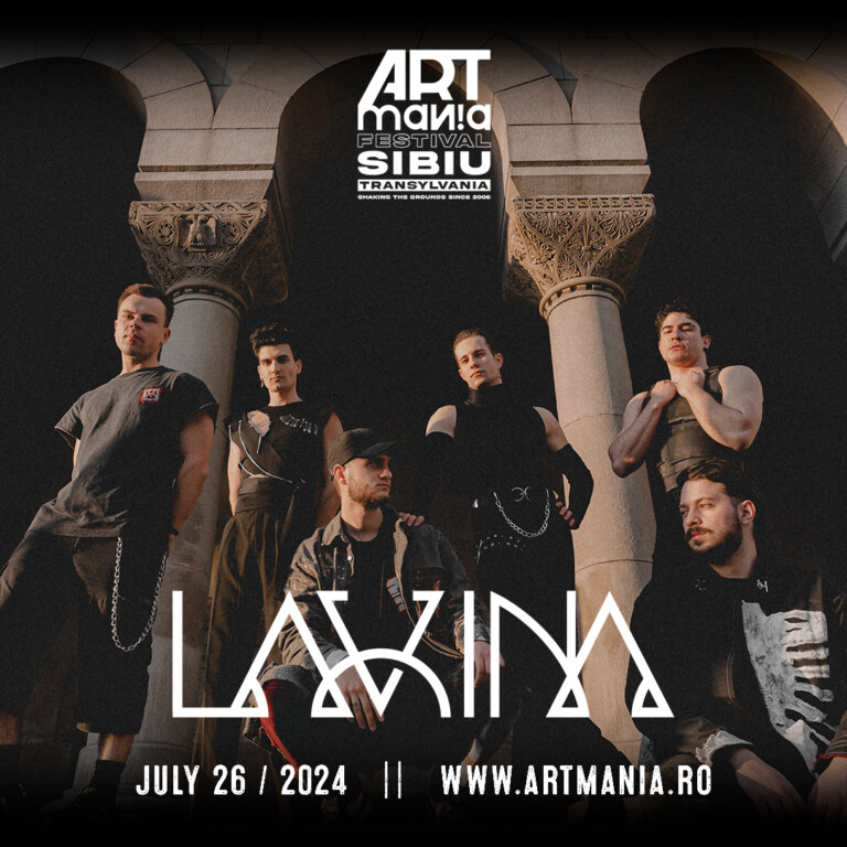 Lavina intră în line-up-ul ARTmania Festival 2024  •	Ultimele abonamente și bilete disponibile pe artmaniafestival.ro și iabilet.ro