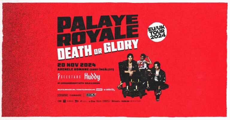 PALAYE ROYALE revine la Arenele Romane din București pe 20 noiembrie