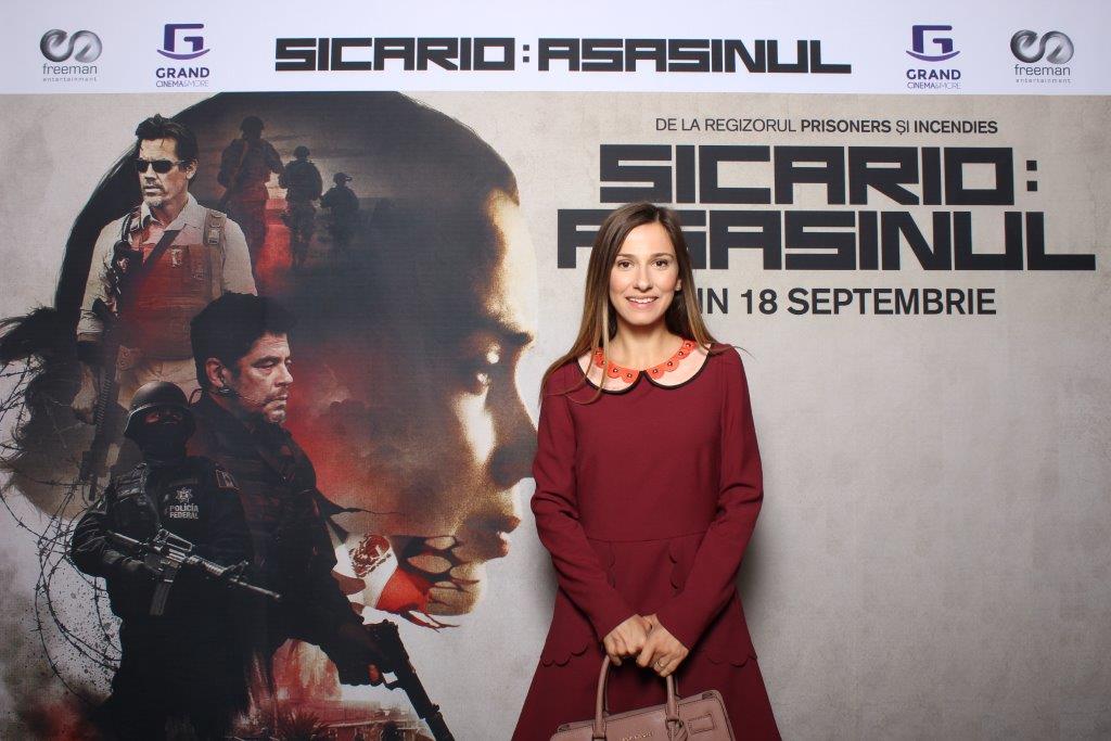 Dana Rogoz avanpremiera Sicario Freeman Entertainment