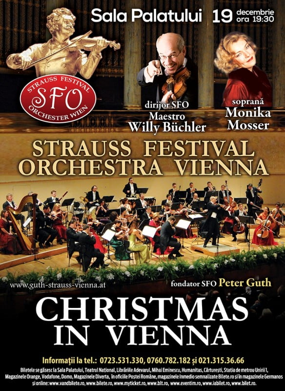 Poster Strauss Festival Orchestra Vienna 2015