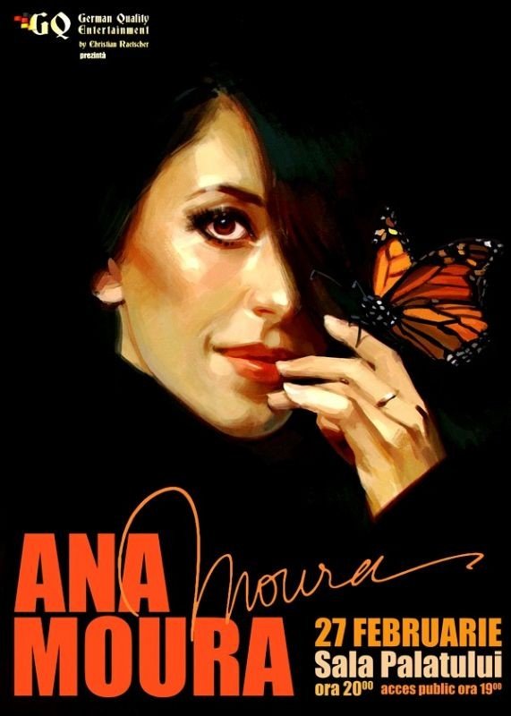 ana moura poster