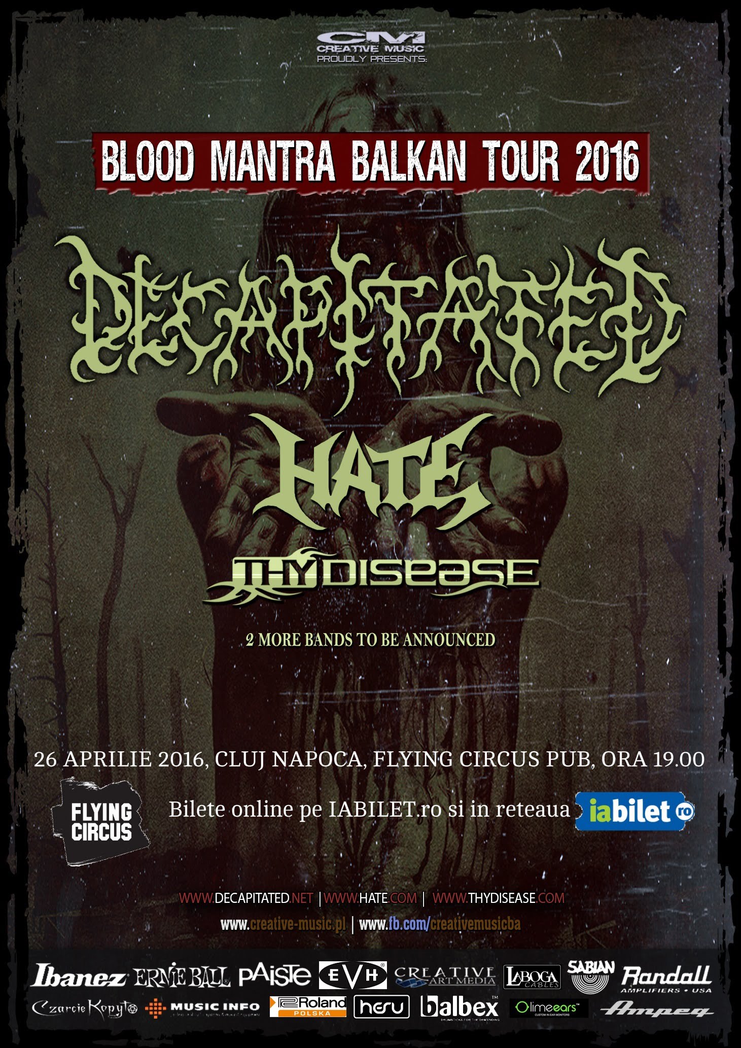 Blood Mantra Tour - Cluj