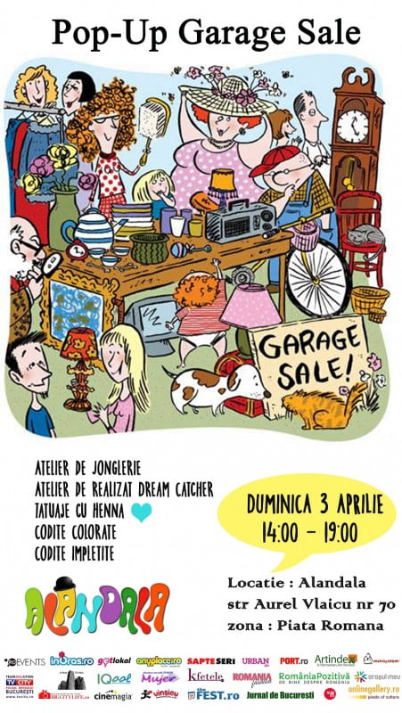 AFIS - GARAGE SALE _ 3 aprilie