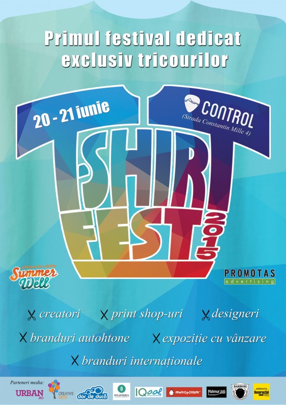 Afis - T-shirt Fest Romania