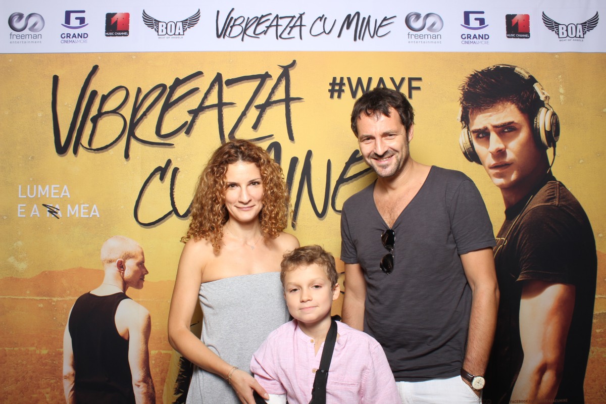 Andrei Aradits avanpremiera Vibreaza cu mine Freeman