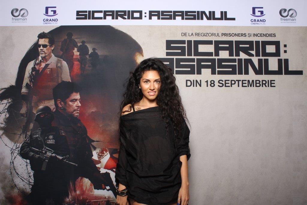 Doinita Oancea avanpremiera Sicario Freeman Entertainment